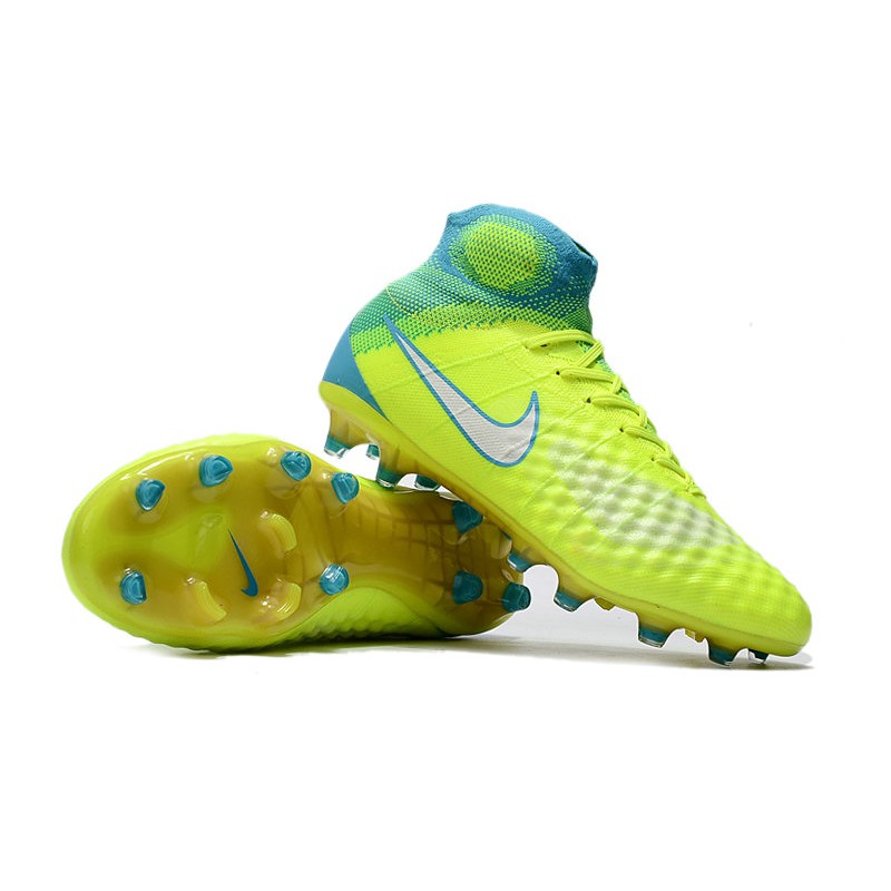 Nike Magista Obra Elite DF FG Men Žlutá Modrý